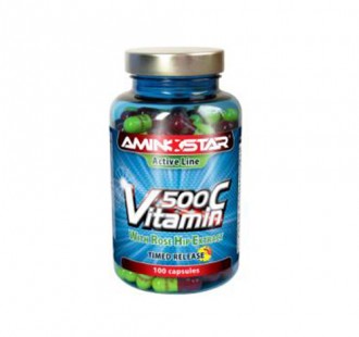 Aminostar Vitamín C 500mg s postupným uvolňováním 100tbl