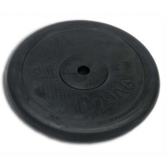 KOTOUČ POGUMOVANÝ 30mm - černý