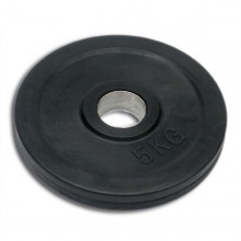 KOTOUČ OLYMPIJSKÝ POGUMOVANÝ 50mm/5kg