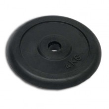 KOTOUČ POGUMOVANÝ 30mm/5kg - černý