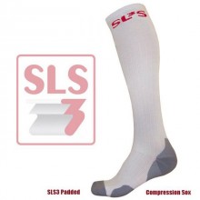 Kompresní podkolenky SLS3 - polstrované,bílé