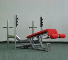 Lavice na Bench Press se stojany EXCLUSIVE - hlavou dolů