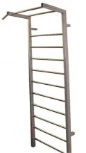 Žebřiny kovové s hrazdou