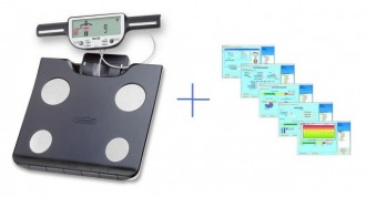 Set - osobní digitální váha Tanita - BC 601 + software GMON