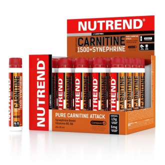 Nutrend Carnitine 1500 + Synephrine - 20x25 ml