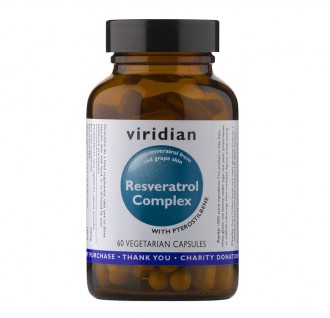 Viridian Resveratrol Complex 60 cps