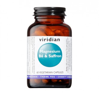 Viridian Magnesium B6 & Saffron 60 cps