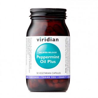 Viridian Peppermint Oil Plus 90 cps