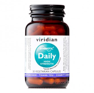 Viridian Synbiotic Daily High Strength 30 cps