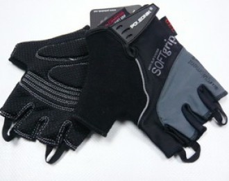 Cyklistické rukavice Polednik SOFT GRIP 2015 černé