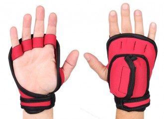 Rukavice na piloxing 2 x 1 kg červené