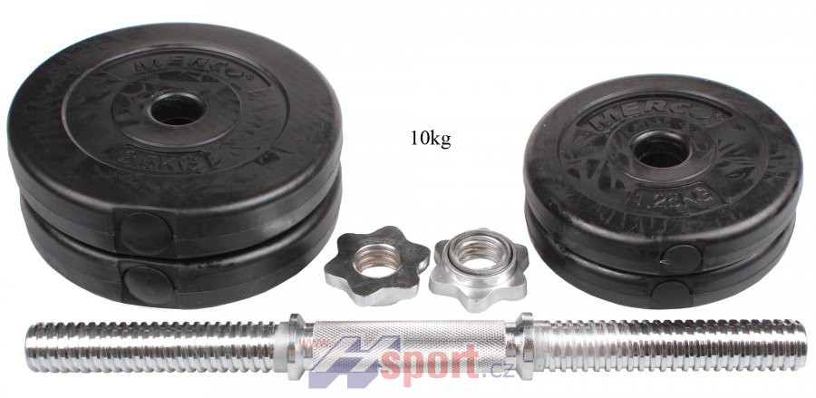 Nakládací vinylová činka 2x10 kg