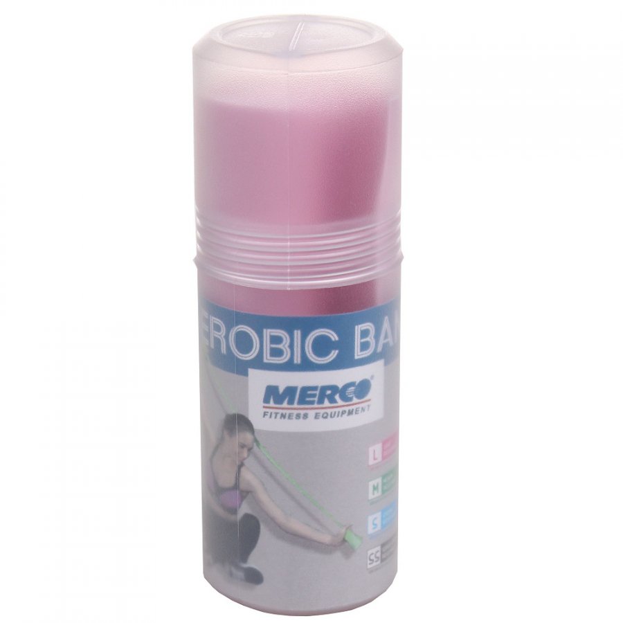 Merco Aerobic Band posilovací guma růžová