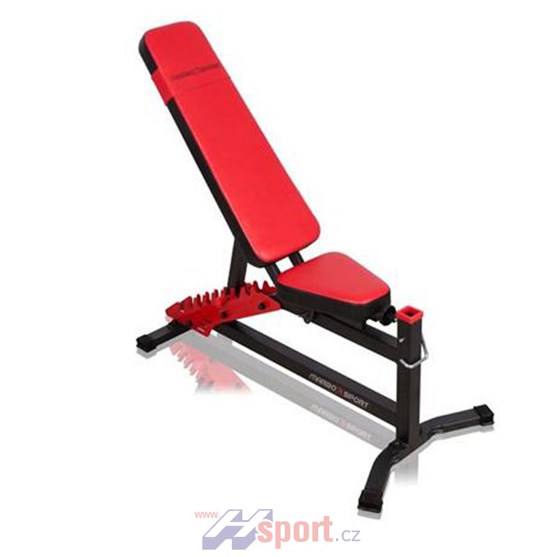 Polohovací posilovací lavice Marbo MS-L102