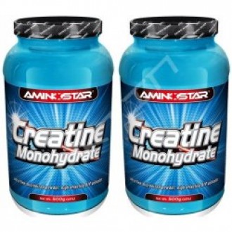 Aminostar Creatine Monohydrate 500g 1+1 ZDARMA