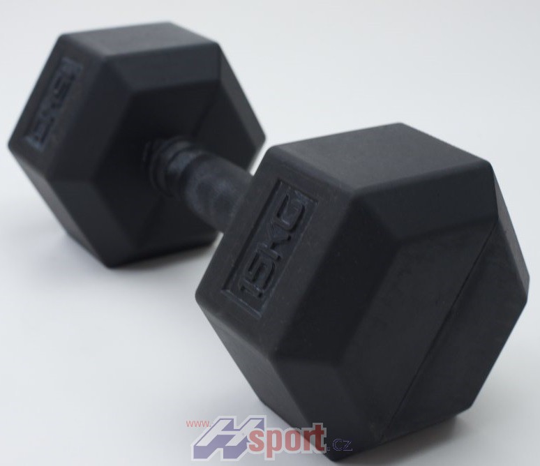 Pogumovaná činka 7 kg