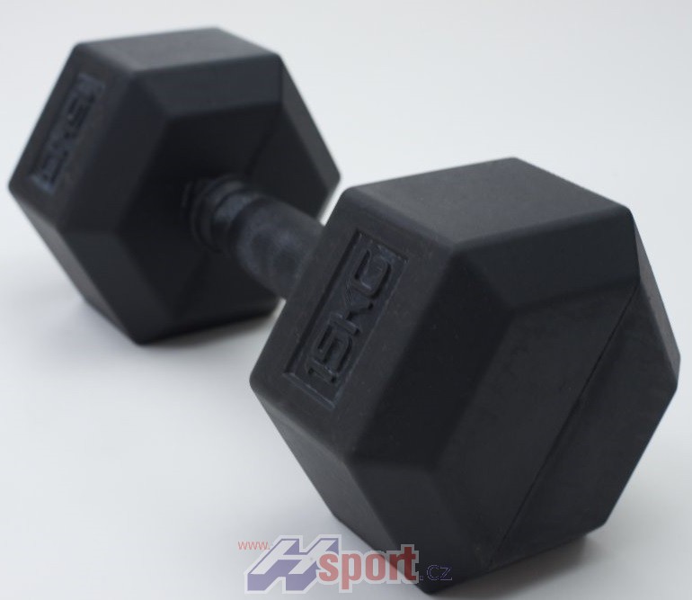 Pogumovaná činka 7 kg