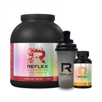 Reflex Nutrition Instant Whey Pro 2200 g + Zinc Matrix 100 cps + šejkr 700 ml ZDARMA