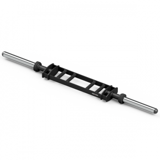 Obouruční olympijská osa s paralelními úchopy 165 cm