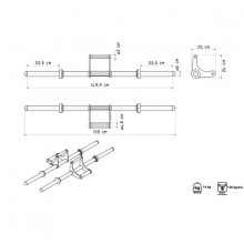 Farmářské kufry - pár