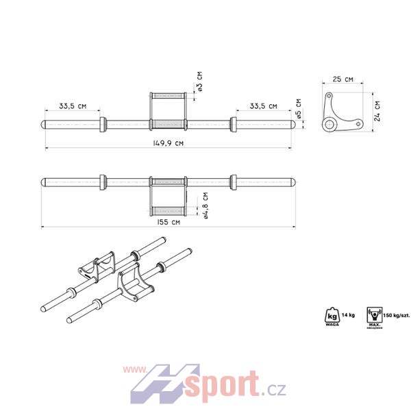 Farmářské kufry - pár