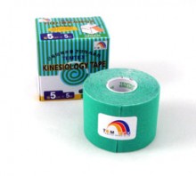 TEMTEX CLASSIC - Kinesiology Tape  5cm x 5m - zelená