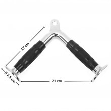 Adaptér - Triceps, V tvar s gumou UW06