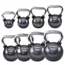Kettlebell s chromovou rukojetí HMS 6 kg
