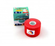 TEMTEX TOURMALINE - Kinesilogy Tape 5cm x 5m - červená