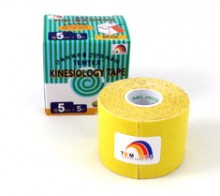 TEMTEX TOURMALINE - Kinesilogy Tape 5cm x 5m - žlutá