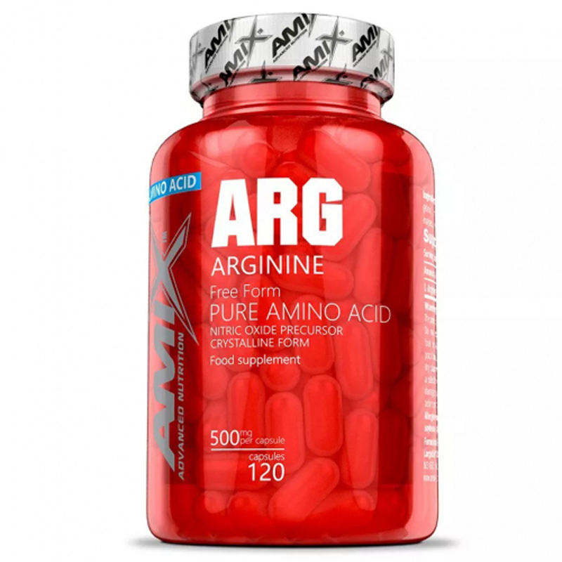 Amix Nutrition Amix Arginine 500mg 120 cps