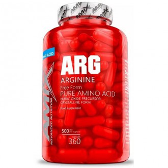 Amix Arginine 500mg 360 cps