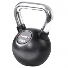 Kettlebell s chromovou rukojetí HMS 10 kg