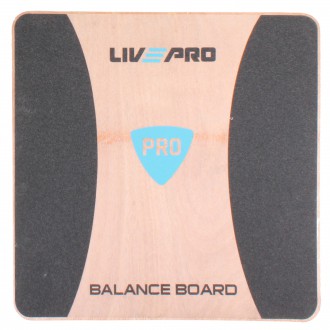 Balanční deska dřevěná 50 x 50 cm