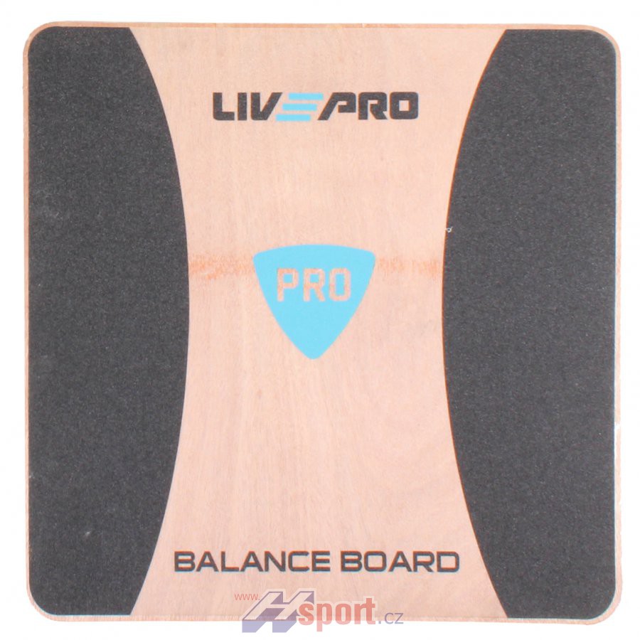 Balanční deska dřevěná 50 x 50 cm