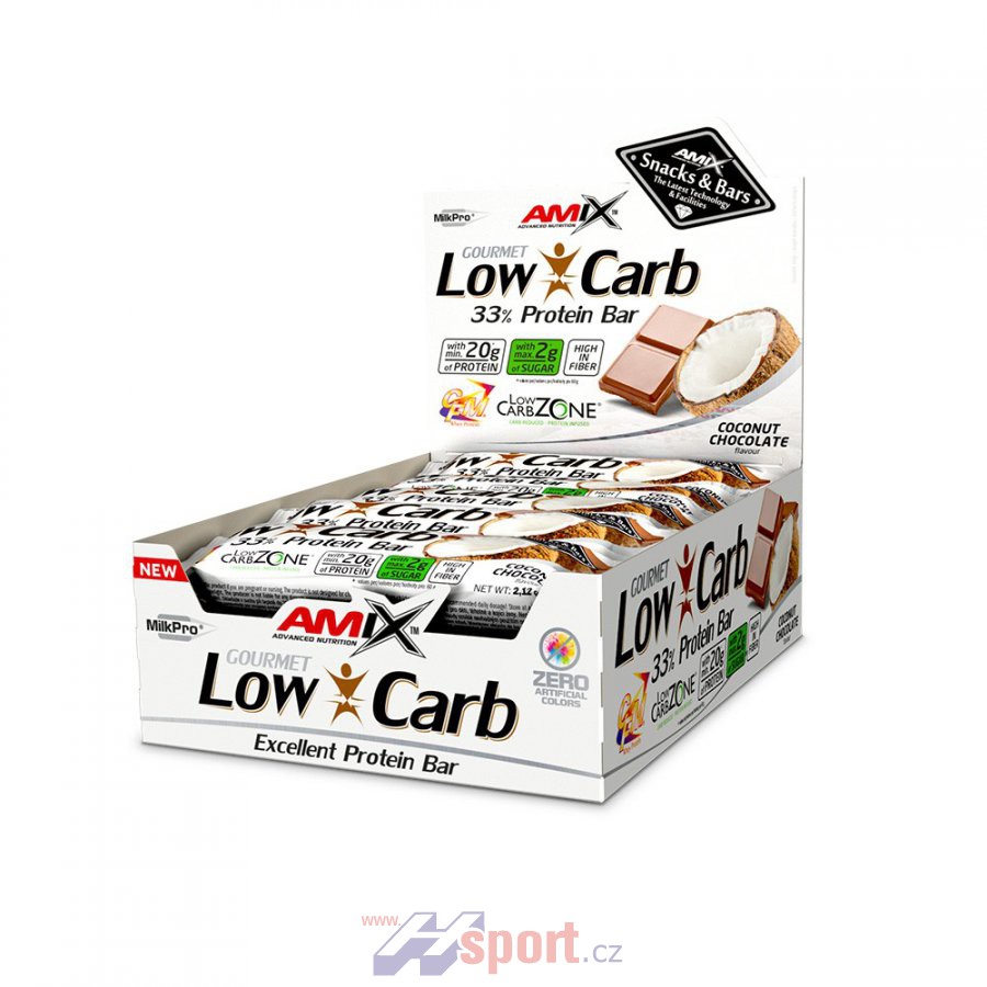 Amix Low Carb 33% Protein Bar 60 g