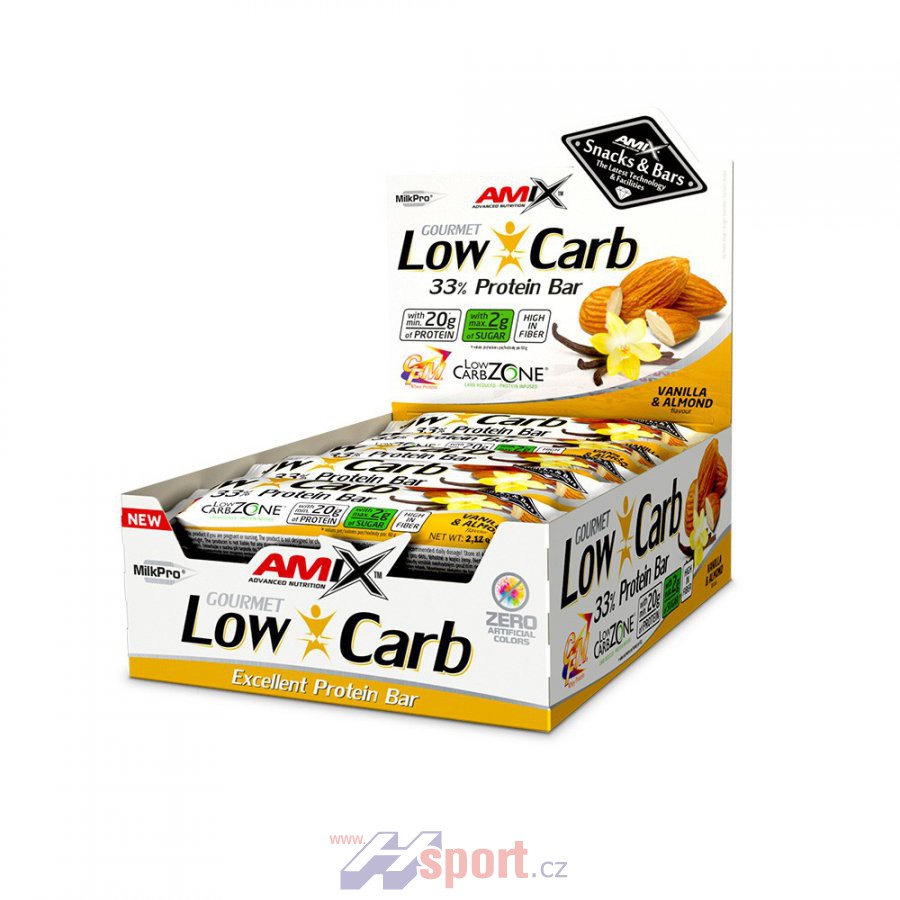 Amix Low Carb 33% Protein Bar 60 g
