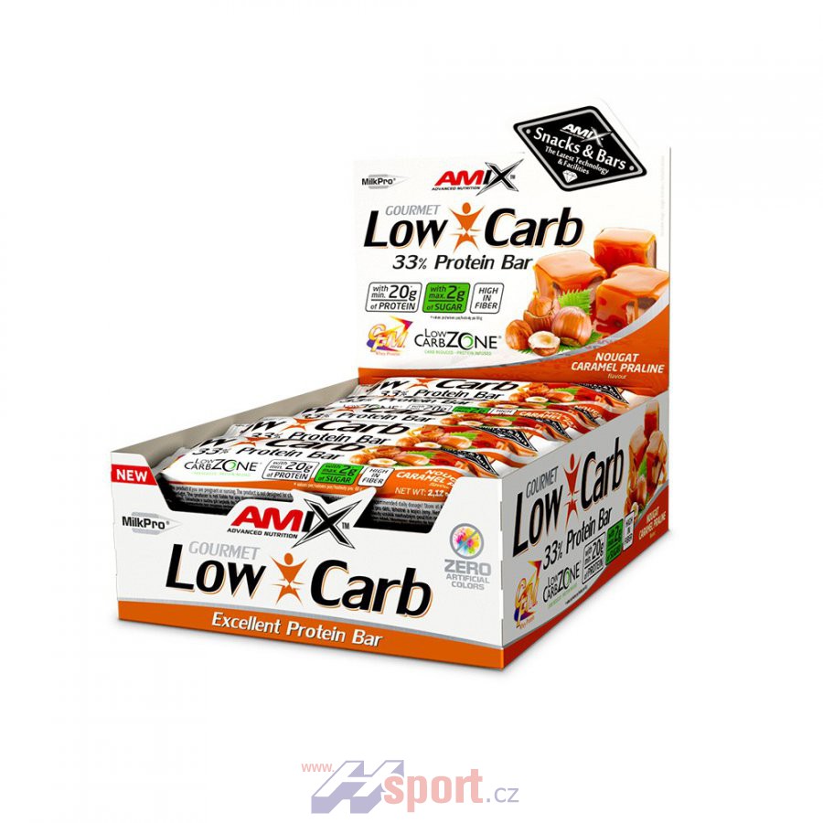 Amix Low Carb 33% Protein Bar 60 g