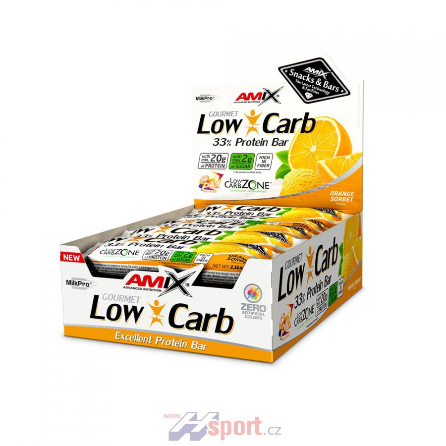 Amix Low Carb 33% Protein Bar 60 g