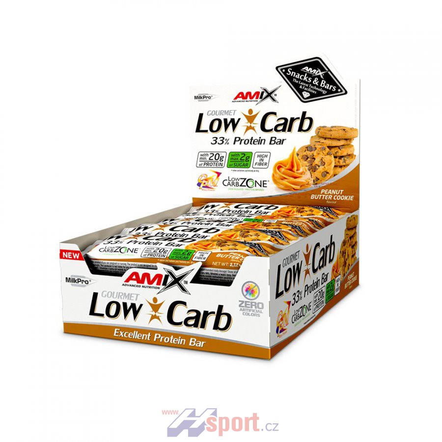 Amix Low Carb 33% Protein Bar 60 g