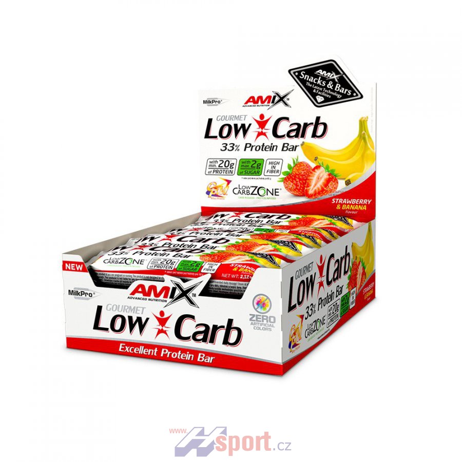 Amix Low Carb 33% Protein Bar 60 g