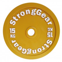 Závodní ocelový kotouč StrongGear 15 kg