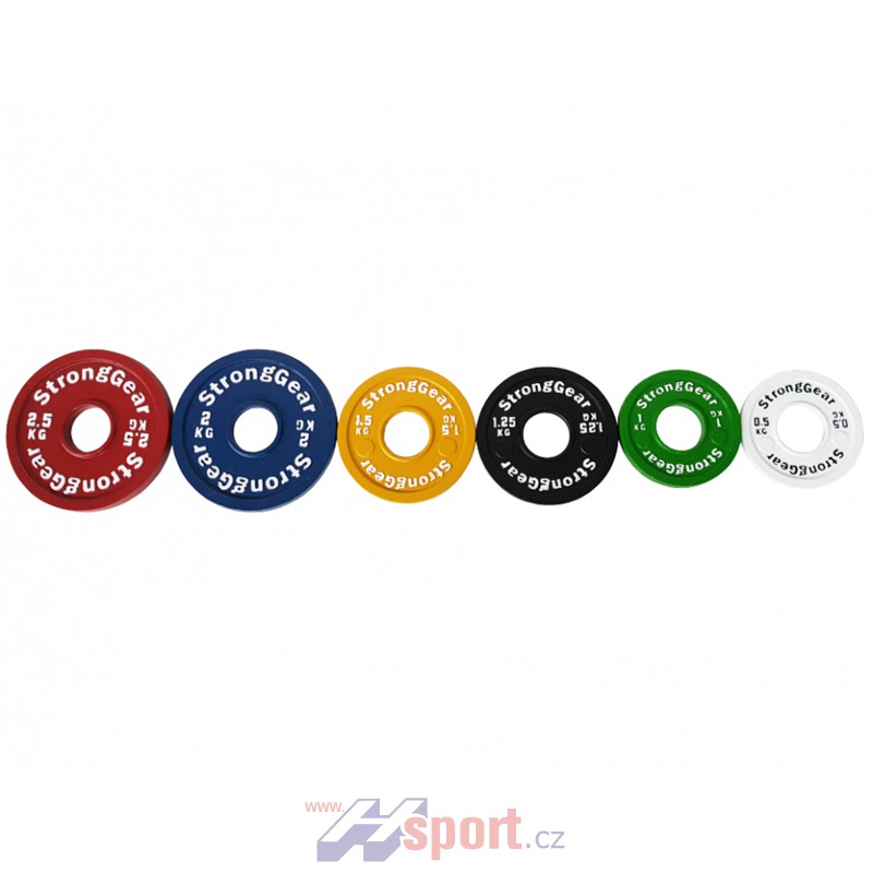 Ocelové frakční kotouče StrongGear sada 17,5 kg