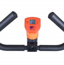 Mini stepper s rotanou Housefit Hermon šedý