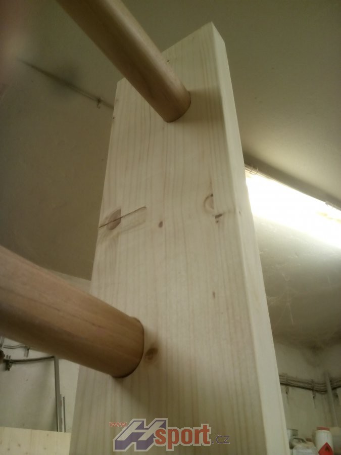 Žebřiny Hsport dřevěné 220 x 70 cm