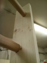 Žebřiny Hsport dřevěné 200 x 90 cm