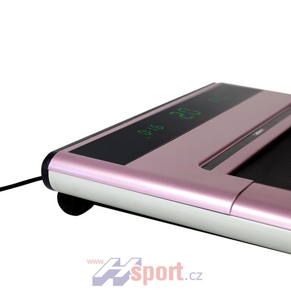 Elektrický běžecký trenažér HMS BE06 Sky Walk růžový