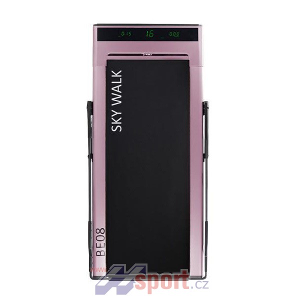 Elektrický běžecký trenažér HMS BE08 Sky Walk růžový