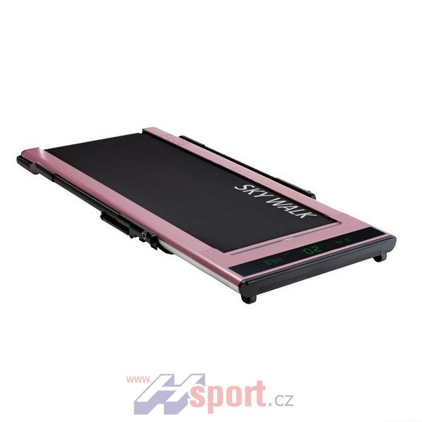 Elektrický běžecký trenažér HMS BE08 Sky Walk růžový