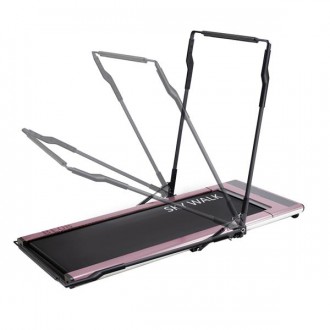 Elektrický běžecký trenažér HMS BE08 Sky Walk růžový